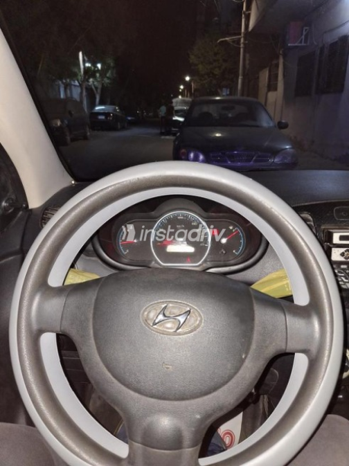هيونداي I10 2008 فضي يدوي مستعملة للبيع في المنيا‎ - 8