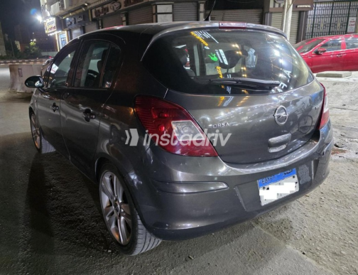 Opel Corsa 2014 Dark Gray Automatic Used for Sale in Greater Cairo ( Cairo + Giza) - 3