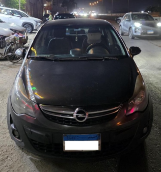 Opel Corsa 2014 Dark Gray Automatic Used for Sale in Greater Cairo ( Cairo + Giza)