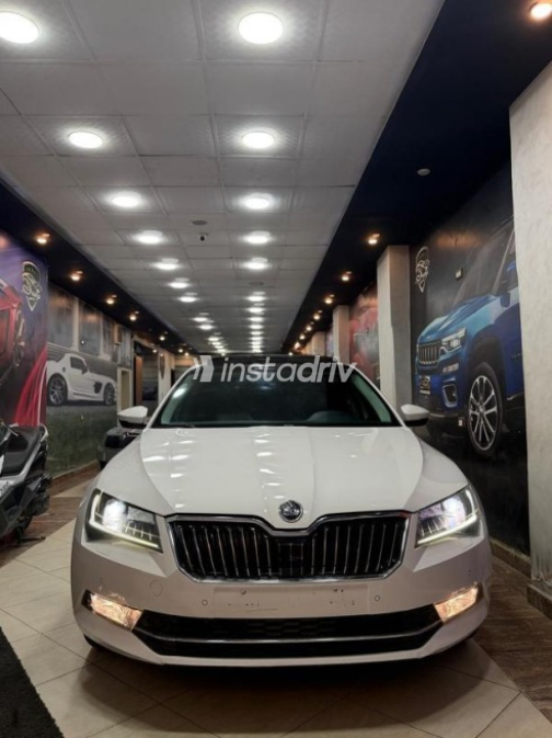 Skoda Superb 2019 White Automatic Used for Sale in El Mahalla - 3