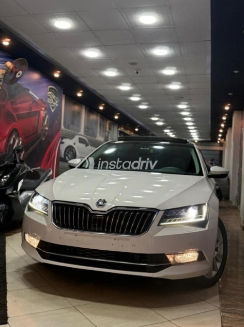 Skoda Superb 2019 White Automatic Used for Sale in El Mahalla - 4