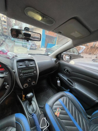 Nissan Sunny 2018 Dark Gray Automatic Used for Sale in Cairo