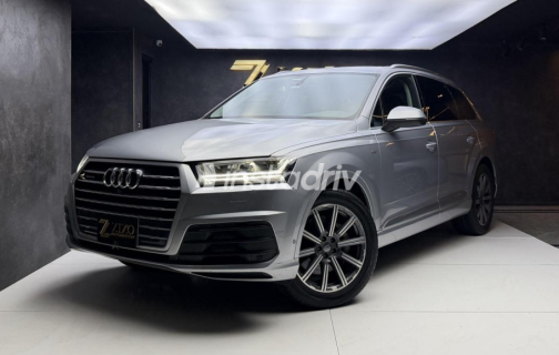 اودي Q7 2019 فضي أوتوماتيك مستعملة للبيع في القاهرة - 4
