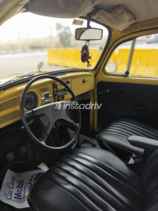 فولكس فاغن بيتل 1973 أصفر يدوي مستعملة للبيع في القاهرة - 2