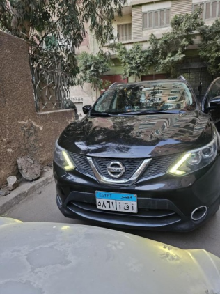 Nissan Qashqai 2017 Black Automatic Used for Sale in Cairo