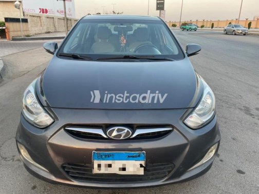 هيونداي اكسنت RB 2012 رمادي أوتوماتيك مستعملة للبيع في مدينة نصر - 8