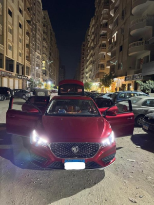 MG 6 2022 Red Automatic Used for Sale in Cairo