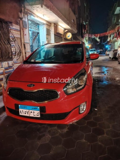 Kia Carens 2015 Red Automatic Used for Sale in Cairo - 1