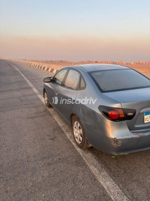 Hyundai Elantra 2008 Blue Automatic Used for Sale in Hadayek October - 4