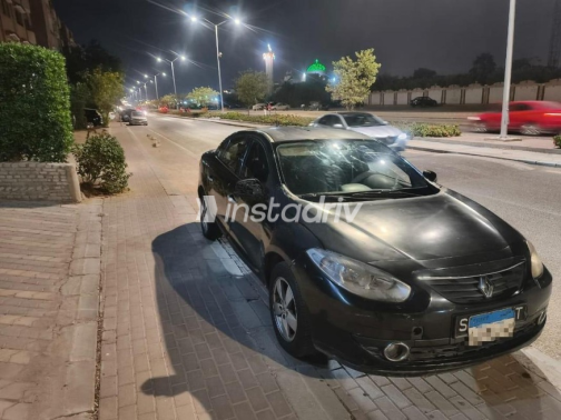 Renault Fluence 2012 Black Automatic Used for Sale in 6 October - 3