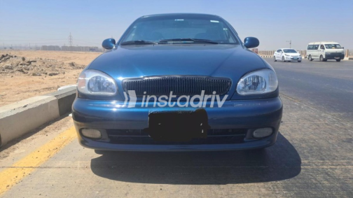 Daewoo Lanos 2002 Dark Blue Manual Used for Sale in Hadayek October - 4