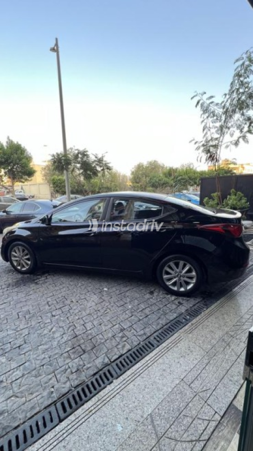 Hyundai Elantra 2016 Black Automatic Used for Sale in Sheikh Zayed City - 1