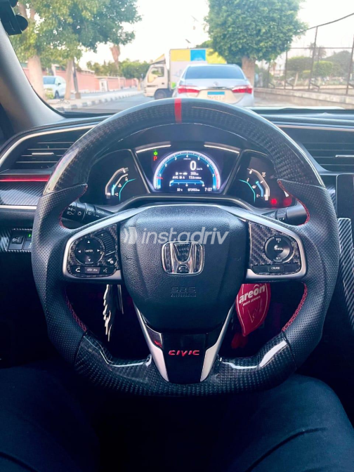 Honda Civic 2019 Blue Automatic Used for Sale in Greater Cairo ( Cairo + Giza) - 4