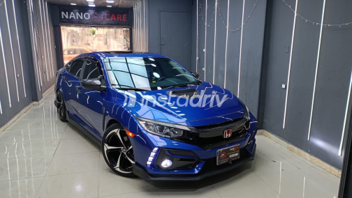 Honda Civic 2019 Blue Automatic Used for Sale in Greater Cairo ( Cairo + Giza) - 10