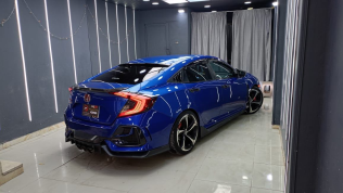 Honda Civic 2019 Blue Automatic Used for Sale in Greater Cairo ( Cairo + Giza)