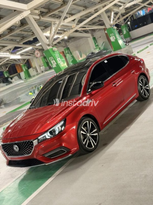 MG 6 2022 Dark Red Automatic Used for Sale in Nasr city - 2