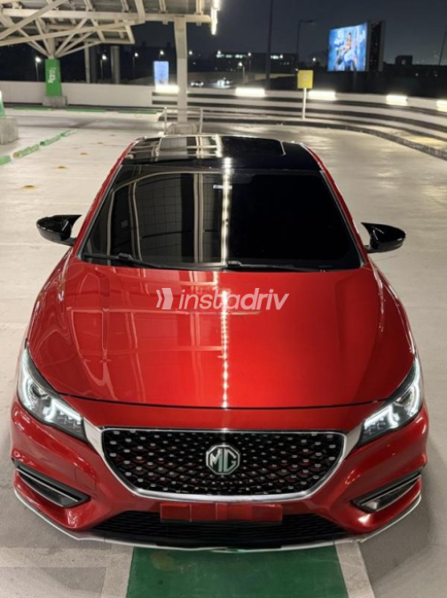 MG 6 2022 Dark Red Automatic Used for Sale in Nasr city - 3