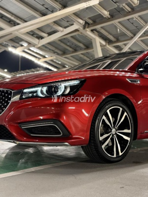 MG 6 2022 Dark Red Automatic Used for Sale in Nasr city - 5