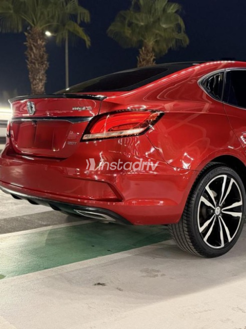 MG 6 2022 Dark Red Automatic Used for Sale in Nasr city - 7