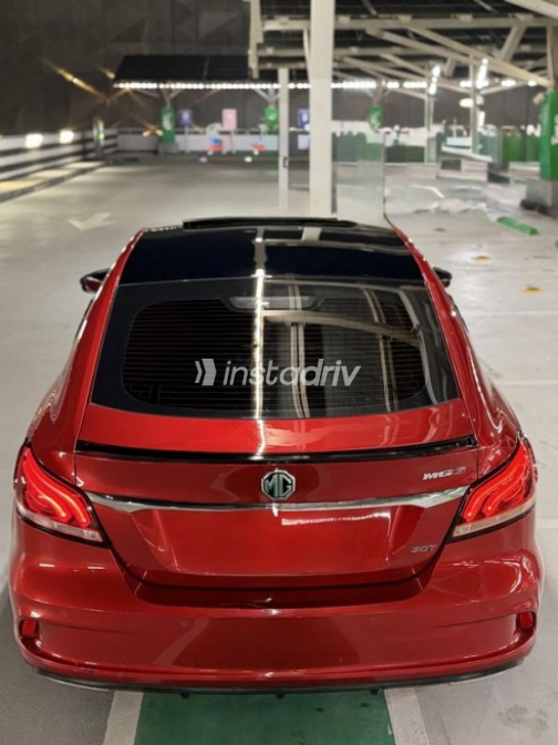 MG 6 2022 Dark Red Automatic Used for Sale in Nasr city - 9