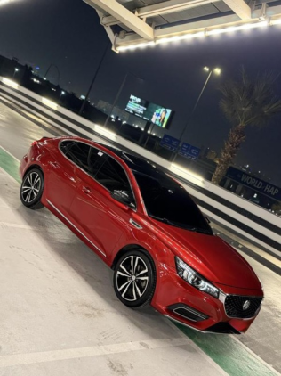 MG 6 2022 Dark Red Automatic Used for Sale in Nasr city