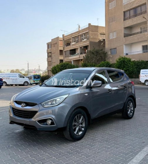 Hyundai IX 35 2015 Gray Automatic Used for Sale in Heliopolis - 4