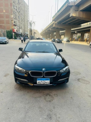 بي ام دبليو 316 2014 أسود أوتوماتيك مستعملة للبيع في القاهرة