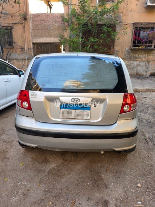 Hyundai Getz 2005 Silver Manual Used for Sale in Greater Cairo ( Cairo + Giza) - 3