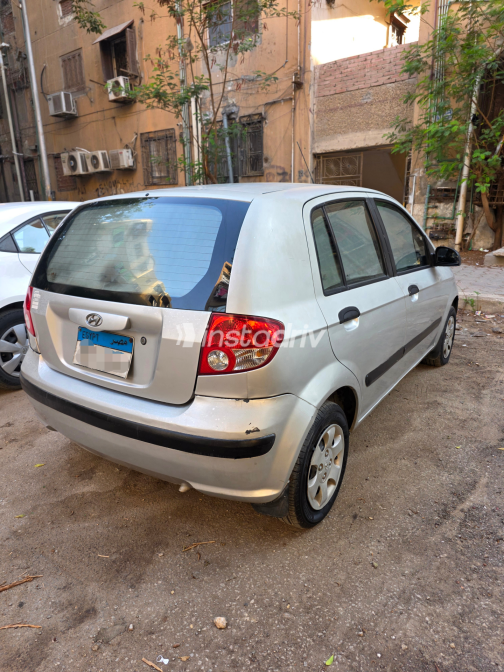 Hyundai Getz 2005 Silver Manual Used for Sale in Greater Cairo ( Cairo + Giza) - 4