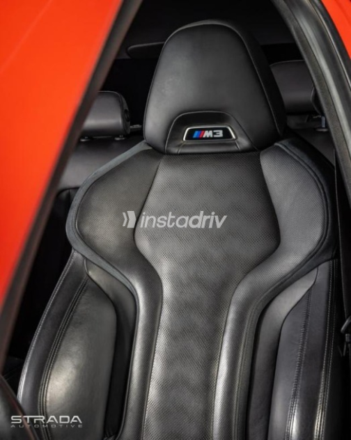 بي ام دبليو M3 2022 أحمر أوتوماتيك مستعملة للبيع في القاهرة - 8