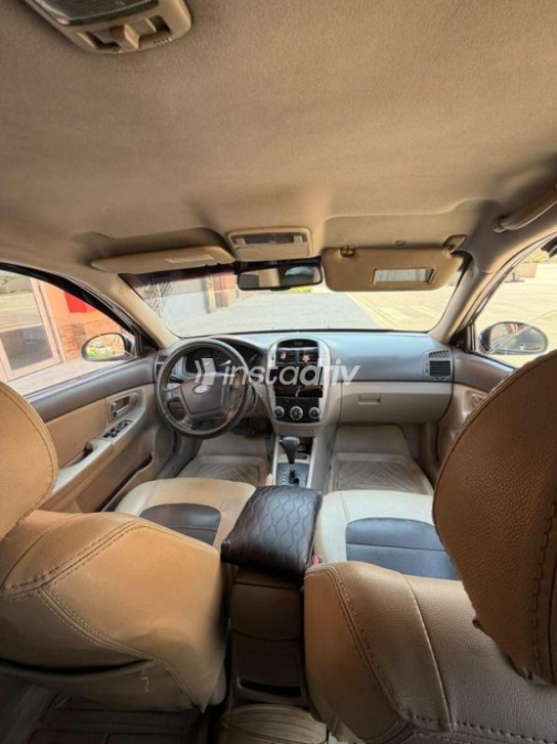 Kia Cerato 2008 Black Automatic Used for Sale in Nasr city - 4