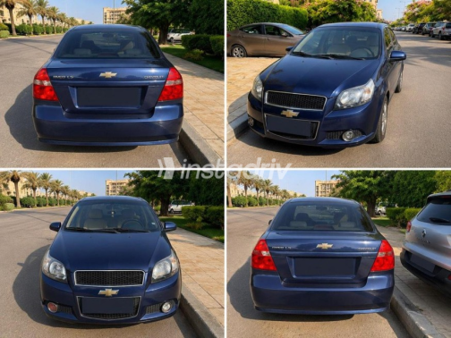 Chevrolet Aveo 2014 Blue Automatic Used for Sale in Cairo - 1