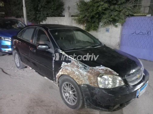 Chevrolet Optra 2006 Black Manual Used for Sale in Cairo - 3