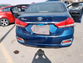 Toyota Belta 2022 Blue Automatic Used for Sale in Hadayek October