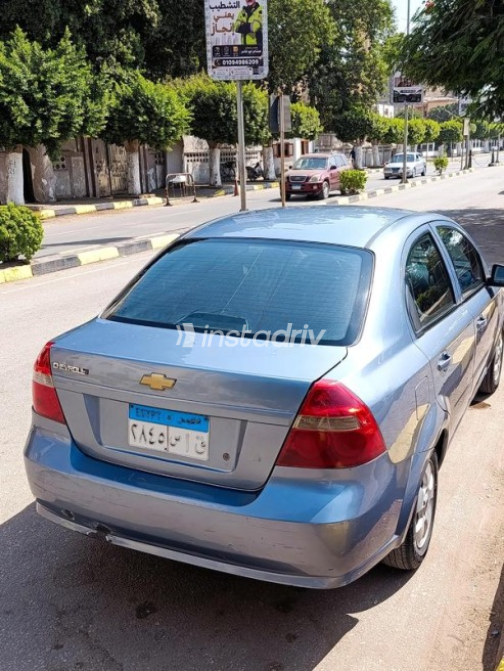 Chevrolet Aveo 2008 Blue Manual Used for Sale in Banha - 2