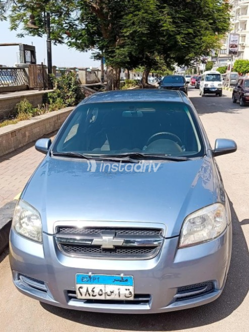 Chevrolet Aveo 2008 Blue Manual Used for Sale in Banha - 6