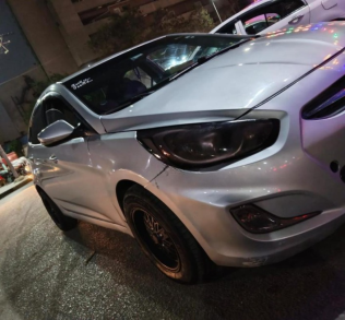 Hyundai Accent RB 2015 Silver Automatic Used for Sale in Cairo