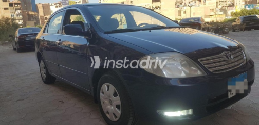 Toyota Corolla 2002 Dark Blue Automatic Used for Sale in Faiyum - 1