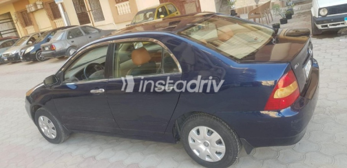 Toyota Corolla 2002 Dark Blue Automatic Used for Sale in Faiyum - 3