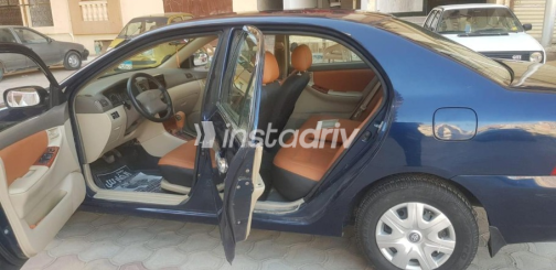 Toyota Corolla 2002 Dark Blue Automatic Used for Sale in Faiyum - 4