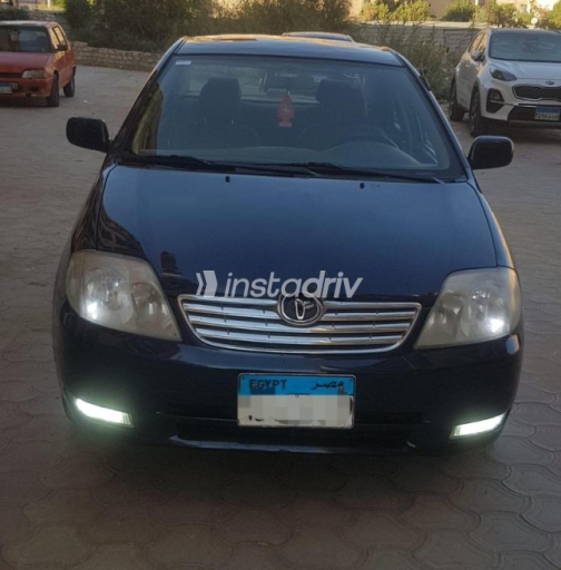 Toyota Corolla 2002 Dark Blue Automatic Used for Sale in Faiyum - 5