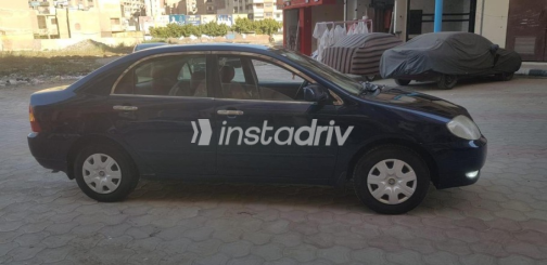 Toyota Corolla 2002 Dark Blue Automatic Used for Sale in Faiyum - 6
