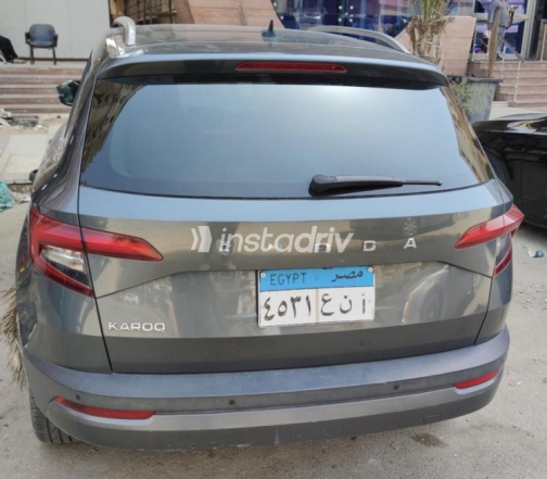 Skoda Karoq 2020 Blue Automatic Used for Sale in Nasr city - 3