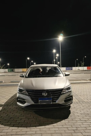 MG 5 2021 Silver Automatic Used for Sale in Mansoura