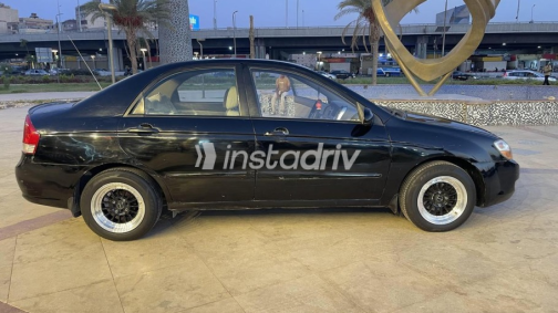Kia Cerato 2009 Black Automatic Used for Sale in Tanta - 3