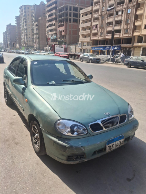 Daewoo Lanos 2007 Green Manual Used for Sale in Greater Cairo ( Cairo + Giza) - 1