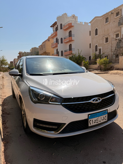 Chery Arrizo 5 2024 White CVT Used for Sale in Greater Cairo ( Cairo + Giza) - 3