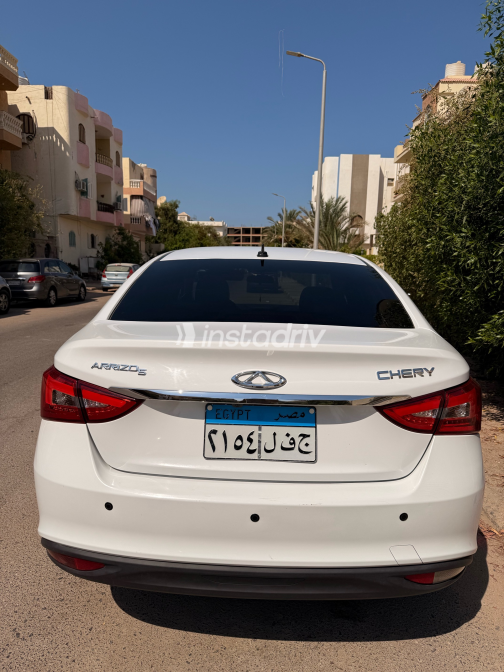Chery Arrizo 5 2024 White CVT Used for Sale in Greater Cairo ( Cairo + Giza) - 5