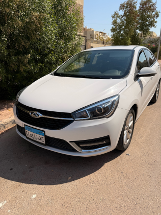 Chery Arrizo 5 2024 White CVT Used for Sale in Greater Cairo ( Cairo + Giza)