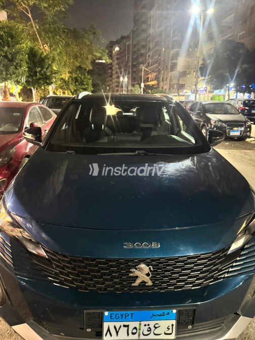 Peugeot 3008 2024 Blue Automatic Used for Sale in Greater Cairo ( Cairo + Giza) - 5